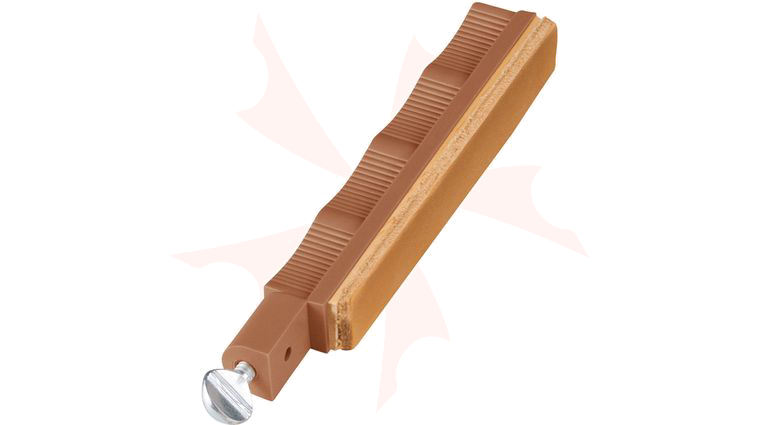 Lansky Leather Stropping Hone - Brown Holder