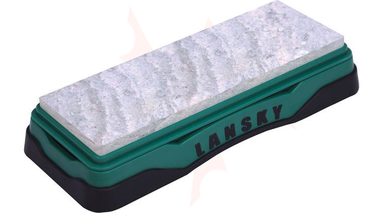 Lansky 6 inchx2 inch Soft Arkansas Benchstone