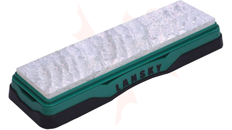 Lansky LBS8S 8 inch x 2 inch Soft Arkansas Benchstone