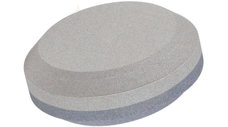 Lansky  inchThe Puck inch Dual-Grit, Multi-Purpose Round Sharpener, 3 inch Diameter