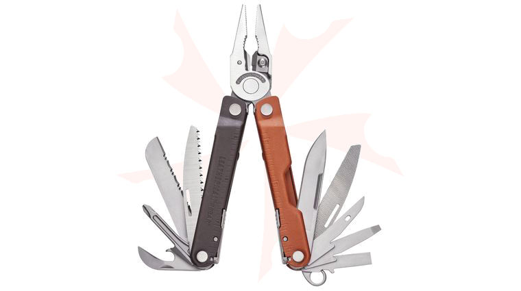 Leatherman Rebar Full-Size Multi-Tool, Burnt Sienna, Stainless Steel