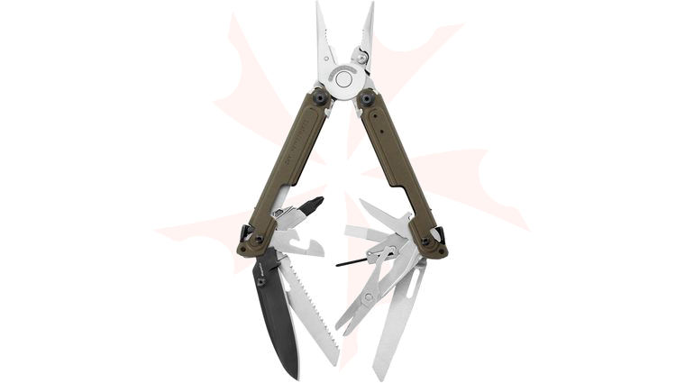 Leatherman ARC Talos Full-Size Multi-Tool, 4.25 inch Closed, CPM-MagnaCut Black DLC Blade, Bronze Cerakote Steel Handles