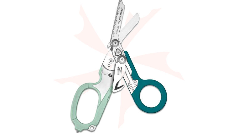 Leatherman Raptor Rescue Medical Shears Full-Size Multi-Tool, Icy Mint, Utility Holster