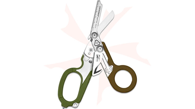 Leatherman Raptor Rescue Medical Shears Full-Size Multi-Tool, Woodland, Utility Holster