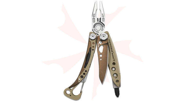 Leatherman Skeletool CX Pocket-Size Multi-Tool, Sandstorm