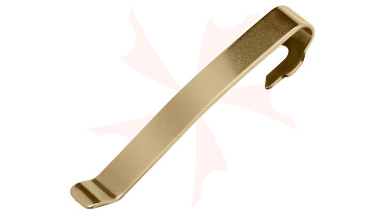 Leatherman Quick-Release Pocket Clip - Brass