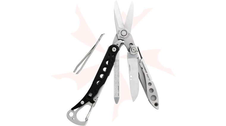 Leatherman Style CS Keychain Mini Multi-Tool, Stainless Steel