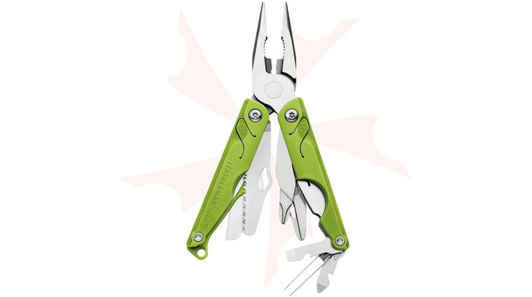 Leatherman Leap Pocket-Size Youngster's Multi-Tool, Green GRN