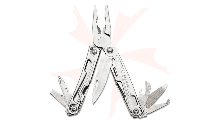 Leatherman Rev Full-Size Multi-Tool, Silver, No Sheath