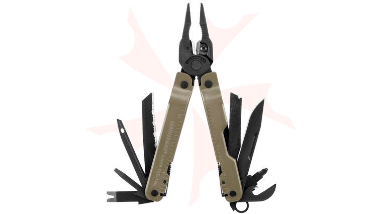 Leatherman Super Tool 300M Heavy-Duty Multi-Tool, Coyote Tan, MOLLE Sheath