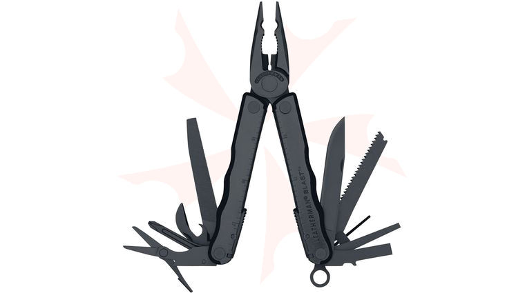 Leatherman Blast Full-Size Multi-Tool, Black Oxide Finish, Nylon Sheath