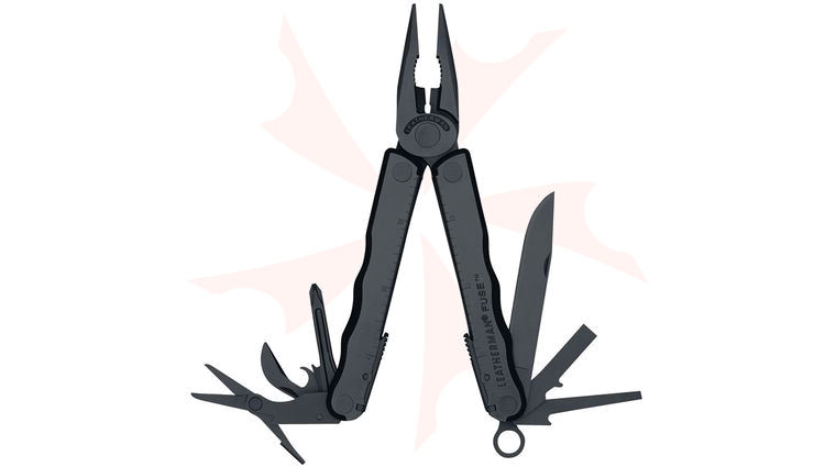 Leatherman Fuse (Black) Full-Size Multi-Tool, MOLLE Sheath