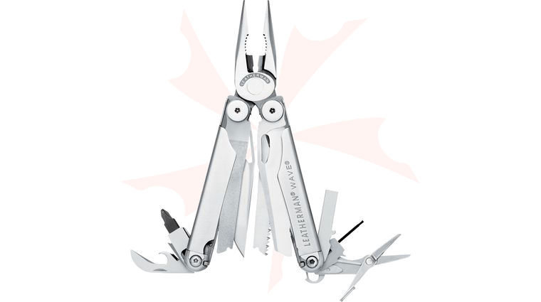 Leatherman Wave Full-Size Multi-Tool, Stainless, Nylon Sheath