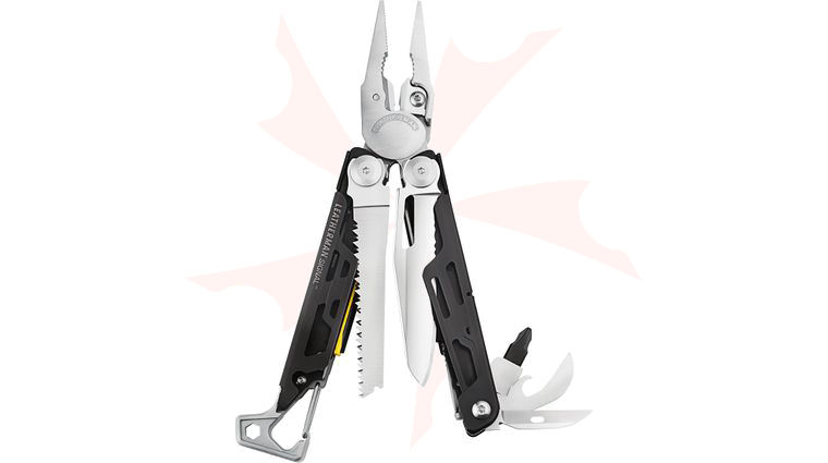Leatherman Signal Full-Size Multi-Tool, Safety Whistle, Ferrocerium Rod and Diamond Sharpener