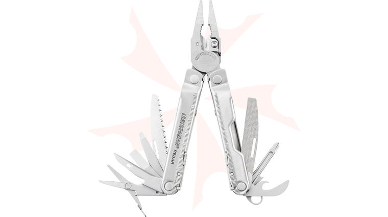 Leatherman Knifeless Rebar Full-Size Multi-Tool, Stainless Steel