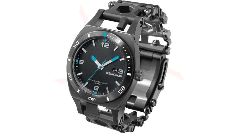 Leatherman Tread Tempo Multi-Tool Watch, Black - KnifeCenter