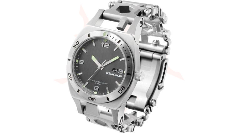 Leatherman Tread Tempo Multi-Tool Watch, Stainless - KnifeCenter
