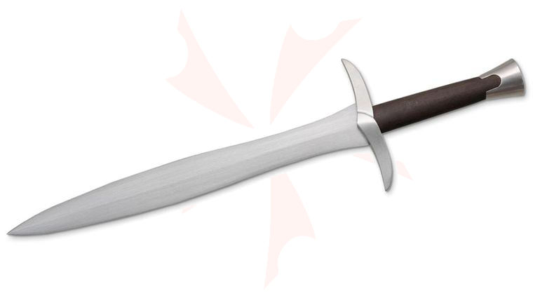 CAS Iberia Legacy Arms Halfling Sword 12 inch 5160 Steel Blade, Leather Wrapped Handle
