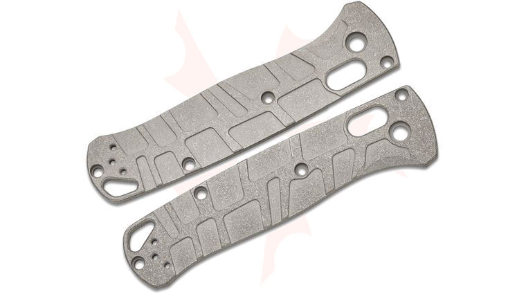 Lex Customs Benchmade 535 Bugout Titanium Scales, Turtle, Stonewashed, Knife Not Included