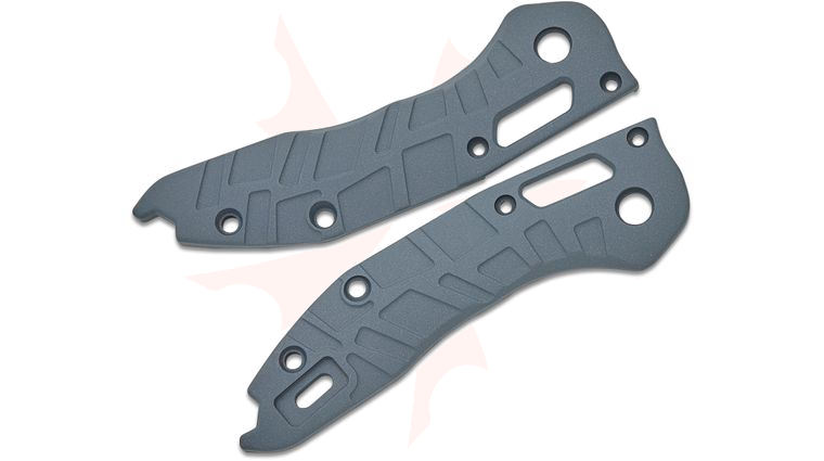 Lex Customs Microtech Stitch Titanium Scales, Turtle, Kinetic Slate, Knife Not Included
