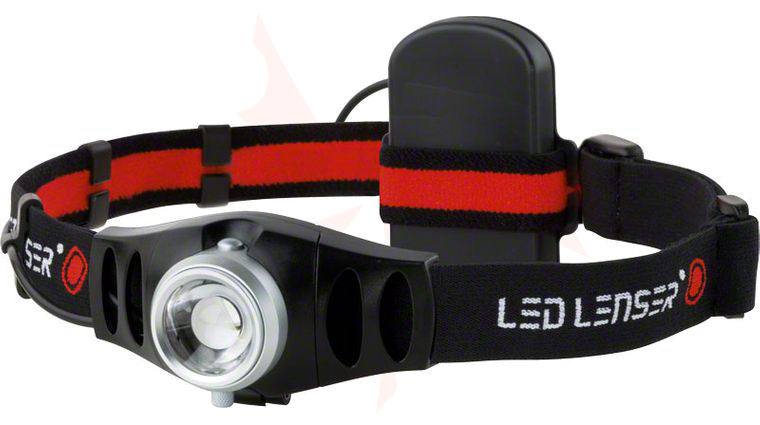 LED Lenser 880038 H5 Lightweight LED Headlamp, 25 Lumens, Black
