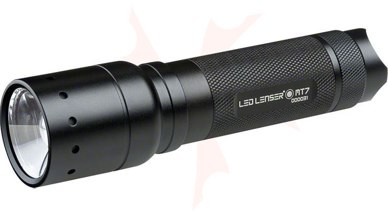LED Lenser 880030 MT7 Full-Size LED Flashlight, 200 Max Lumens