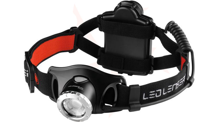 LED Lenser 880022 H7R.2 Lightweight Rechargeable LED Headlamp, 300 Max Lumens, Black