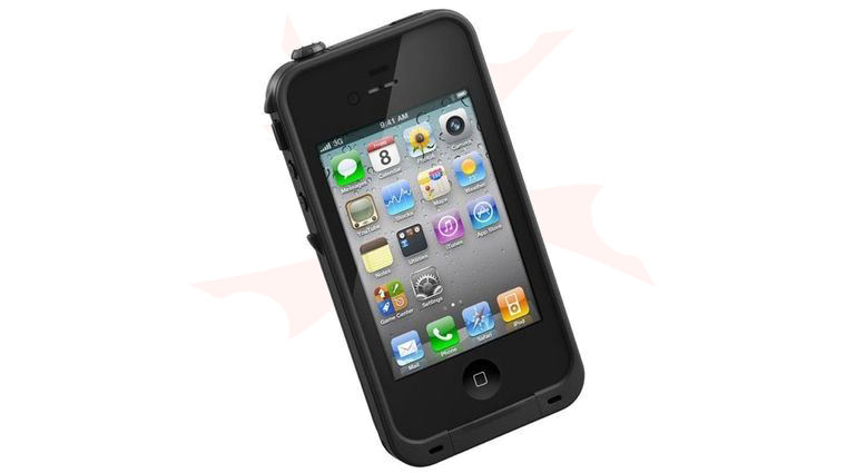 LifeProof Waterproof Case for the Apple iPhone 4S / 4, Black