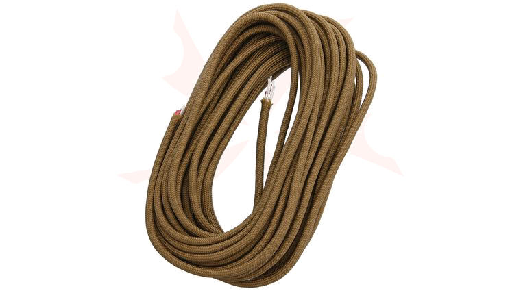Live Fire Gear 550 FireCord Paracord, Coyote Brown, 25 Feet
