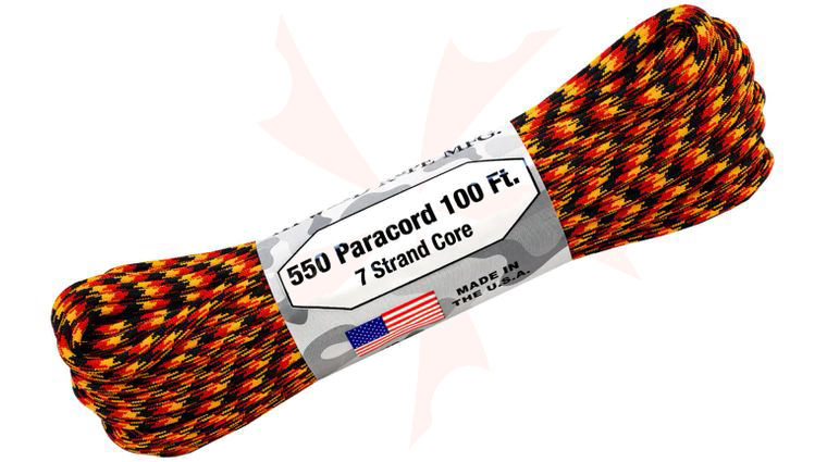 Atwood Rope 550 Paracord, Oktoberfest, 100 Feet