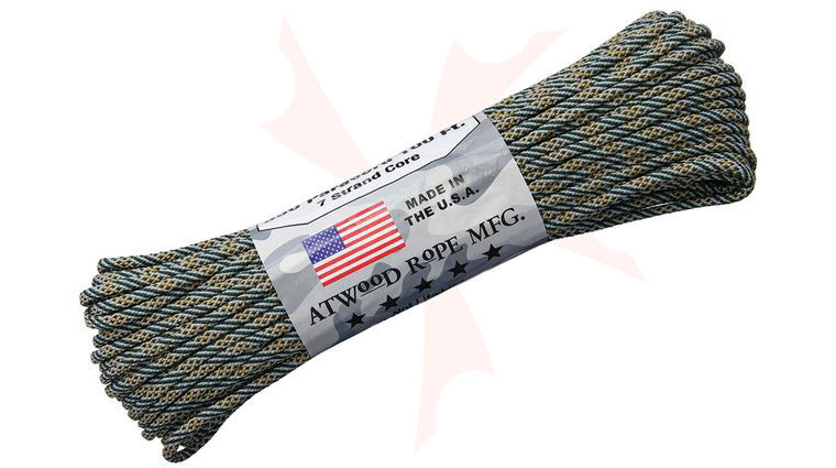 Atwood Rope 550 Paracord, Honor, 100 Feet