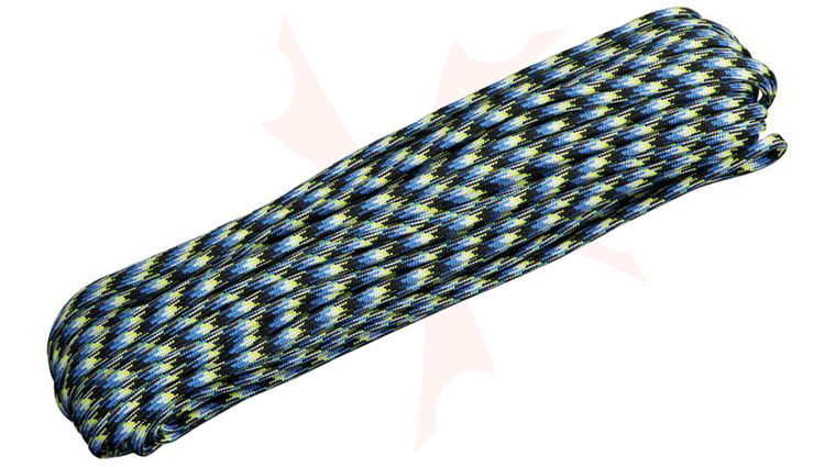 Atwood Rope 550 Paracord, Blue Snake, 100 Feet