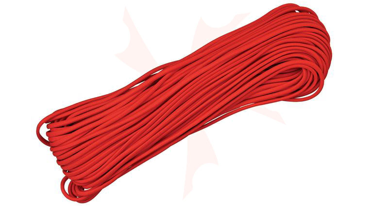 Atwood Rope 550 Paracord, Red, 100 Feet