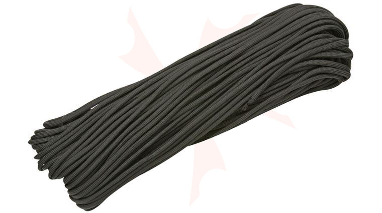 Marble's 550 Paracord, Black, 100 Feet
