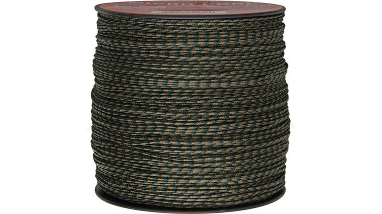Atwood Rope Micro Cord, Woodland Camo, 1,000 Feet