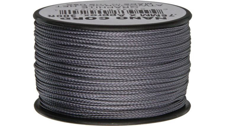Atwood Rope Nano Cord, Graphite, 300 Feet