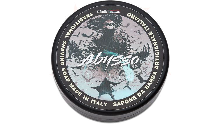 The Goodfellas' Smile Shave Soap, 3.4 oz. Tub, Abysso