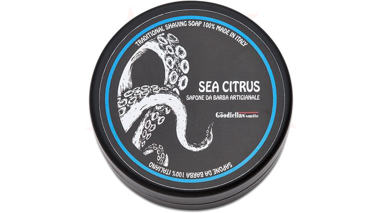 The Goodfellas' Smile Shave Soap, 3.4 oz. Tub, Sea Citrus