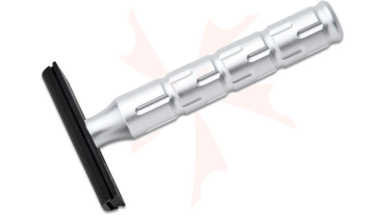 The Goodfellas' Smile Syntesi Double Edge Safety Razor, 3.25 inch Long, Velvet Aluminum Handle