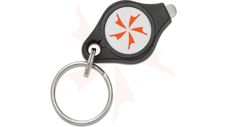 Photon Micro-Light I Keychain Flashlight, Orange LED, KnifeCenter Logo