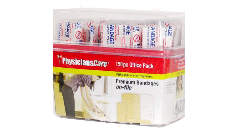 PhysiciansCare Brand Bandage Box Kit, 150/box
