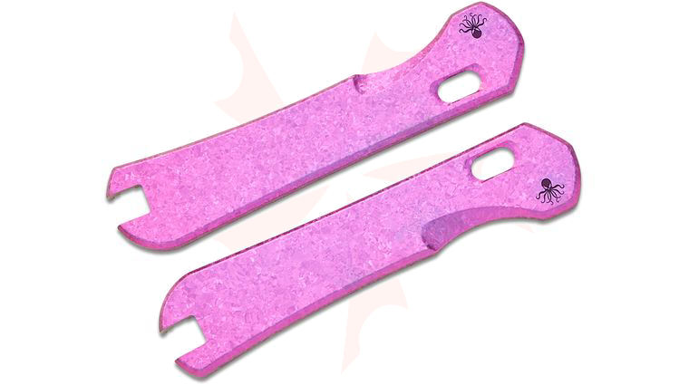 Piratech Knives Piratech Nova Purple Crystallized Titanium Scales