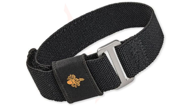 Prometheus Design Werx PDW Ti-FXDS Strap 22mm Black Short Nylon Watch Band