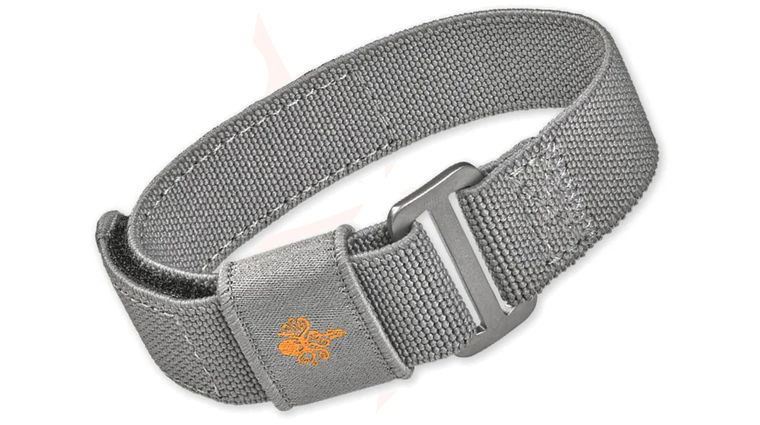 Prometheus Design Werx PDW Ti-FXDS Strap 22mm Gray Short Nylon Watch Band