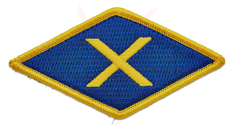 Prometheus Design Werx PDW 10-Year Tab Vintage Morale Patch