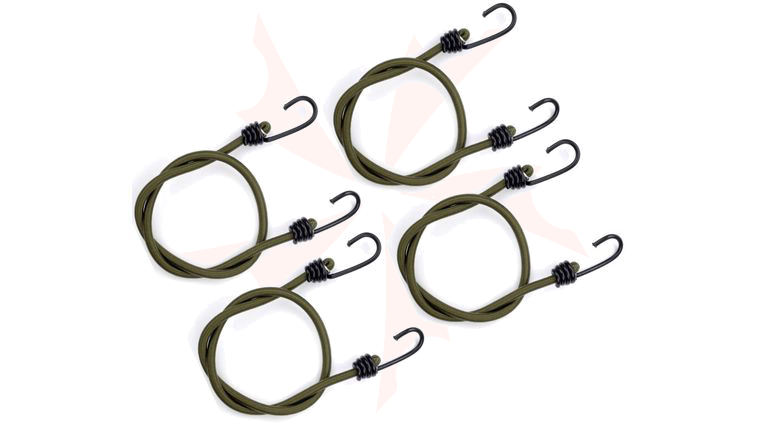 Proforce Heavy-Duty  30 inch Bungee Cords Olive 4 Pack