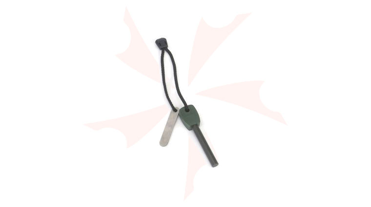 NDūR Swedish Style Fire Steels & Striker Army (Large Fire Starter)