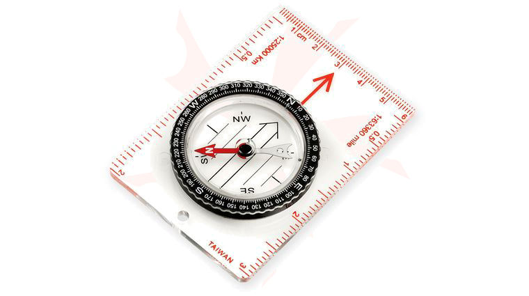 NDūR  Small Liquid Filled Map Compass