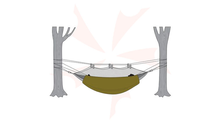 Snugpak Hammock Under Blanket