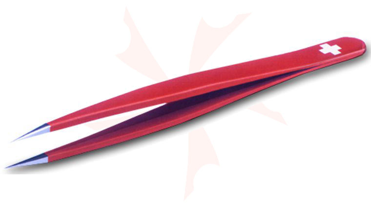 Rubis Pointer Swiss Cross Tweezers